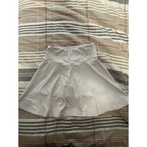 1a1a Skort Womens Sz L White Athletic Skirt Shorts Pickle Tennis
